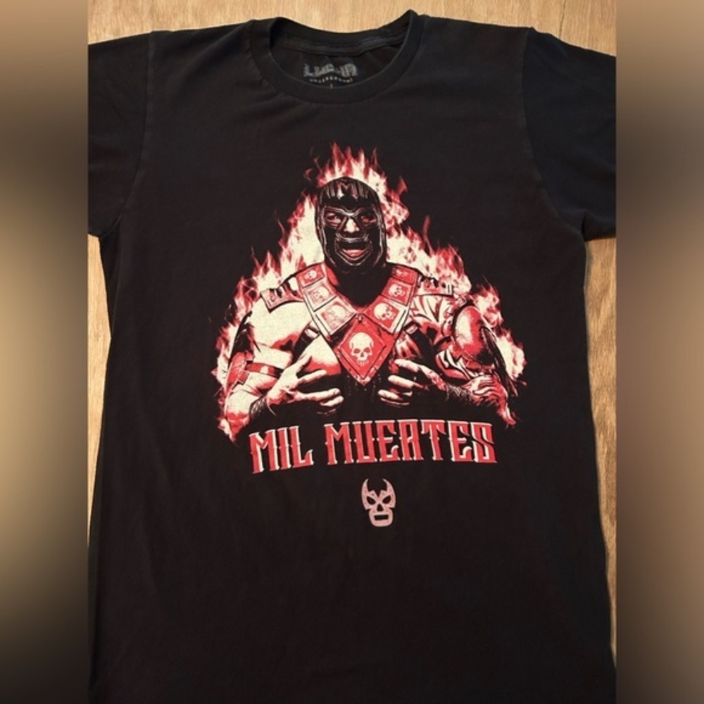 Lucha Underground Wrestling Mil Muertes Ricky Banderas El Mesias shirt